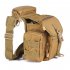 Fishing Tackle Storage Bag Fishing Backpack for Outdoor Gear Storage Tackle Bag Waterproof Outdoor legs Bag  1 black