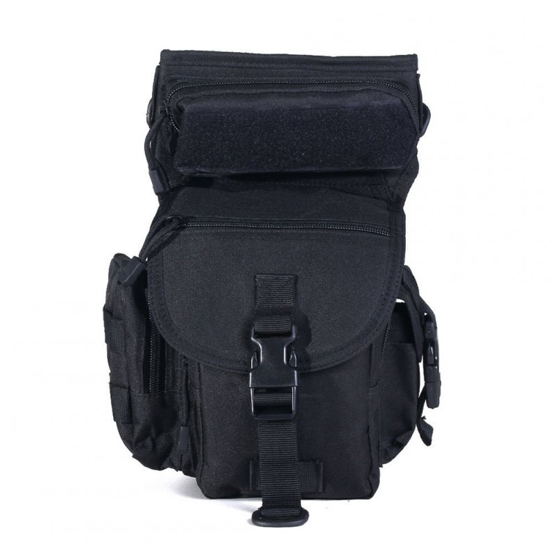 Fishing Tackle Storage Bag Fishing-Backpack for Outdoor Gear Storage Tackle Bag Waterproof Outdoor legs Bag  1#black