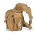 Fishing Tackle Storage Bag Fishing Backpack for Outdoor Gear Storage Tackle Bag Waterproof Outdoor legs Bag  1 black