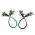 Fishing Tools Fishing Line Steel Wire Leader With Swivel And Snap 20Pcs Pack
