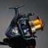 Fishing Wheel Metal Wire Cup Long Shot Sea Pole Foldable Rocker 8000 9000 SL8000 dark blue