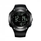 Fishing barometer watch 5ATM waterproof barometer  altimeter  thermometer  weather forecast  Black 