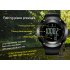 Fishing barometer watch 5ATM waterproof barometer  altimeter  thermometer  weather forecast  Black 