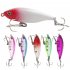 Fishing lure Mini Pencil 4 5cm 3 3g ABS Fishing Tiny Lure Floating Sinking Action Small fishing bait 2 Red head transparent