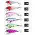 Fishing lure Mini Pencil 4 5cm 3 3g ABS Fishing Tiny Lure Floating Sinking Action Small fishing bait 2 Red head transparent