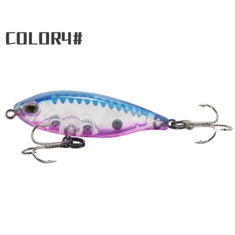 Fishing lure Mini Pencil 4.5cm/3.3g ABS Fishing Tiny Lure Floating Sinking Action Small fishing bait 4#blue back