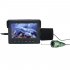 Fishing underwater camera set with fish finder camera  4 3 inch LCD screen  battery pack and carrying case   Fishing just became a whole lot easier