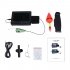 Fishing underwater camera set with fish finder camera  4 3 inch LCD screen  battery pack and carrying case   Fishing just became a whole lot easier