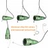 Fishing underwater camera set with fish finder camera  4 3 inch LCD screen  battery pack and carrying case   Fishing just became a whole lot easier