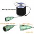 Fishing underwater camera set with fish finder camera  4 3 inch LCD screen  battery pack and carrying case   Fishing just became a whole lot easier