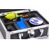 Fishing underwater camera set with fish finder camera  7 inch LCD screen  battery pack and carrying case   Record underwater with this great set