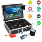 Fishing underwater camera set with fish finder camera  9 inch LCD screen  battery pack and carrying case   Fishing just became a whole lot easier