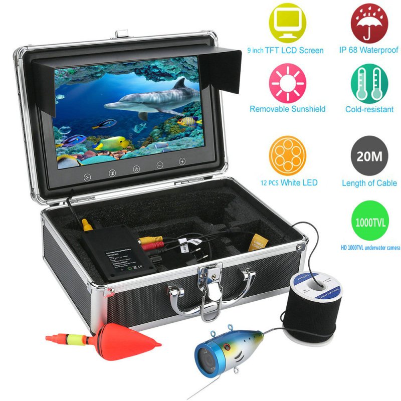 Underwater Fishing Camera w/ 9 Inch Monitor