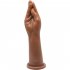 Fist Arm Big Hand Dildo Simulation Penis Butt Enlarge Anal Plug Huge Fist Dildo Adult Sex Toys brown