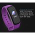 Fitness Bracelet Smart Watch Wristband Pedometer Heart Rate Monitor Activity Tracker smart bracelet red