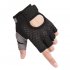 Fitness Half Finger Gloves For Men Women Mesh Breathable Thin Sports Gloves For Gym Sports Cycling black XL