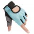 Fitness Half Finger Gloves For Men Women Mesh Breathable Thin Sports Gloves For Gym Sports Cycling black XL