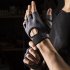 Fitness Half Finger Gloves For Men Women Mesh Breathable Thin Sports Gloves For Gym Sports Cycling black XL