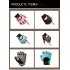 Fitness Half Finger Gloves For Men Women Mesh Breathable Thin Sports Gloves For Gym Sports Cycling black XL