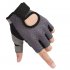 Fitness Half Finger Gloves For Men Women Mesh Breathable Thin Sports Gloves For Gym Sports Cycling black XL