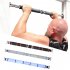 Fitness Push Up Bar Steel Adjustable Training Bars Sit ups Equipment Gym Supplies Grey   blue 62 100cm reinforced