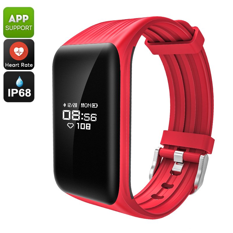 slim fitness tracker bracelet