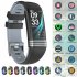 Fitness Tracker Smart Activity Watch Heart Rate for Women Men Fitbit Android iOS gray