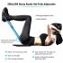 Fitness Women Booty Butt Band Resistance Bands Adjustable Waist Belt Pedal Exerciser for Glutes Muscle Workout red 20LB