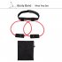 Fitness Women Booty Butt Band Resistance Bands Adjustable Waist Belt Pedal Exerciser for Glutes Muscle Workout green 30LB