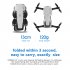 Fixd Aircraft Drone Foldable RC drone 2 4G 4CH 360 Degree Flip 0 3MP 2 0MP HD Camera RC Quadcopter VS E511 E511s Mavic Air E58 0 3MP 1 battery white
