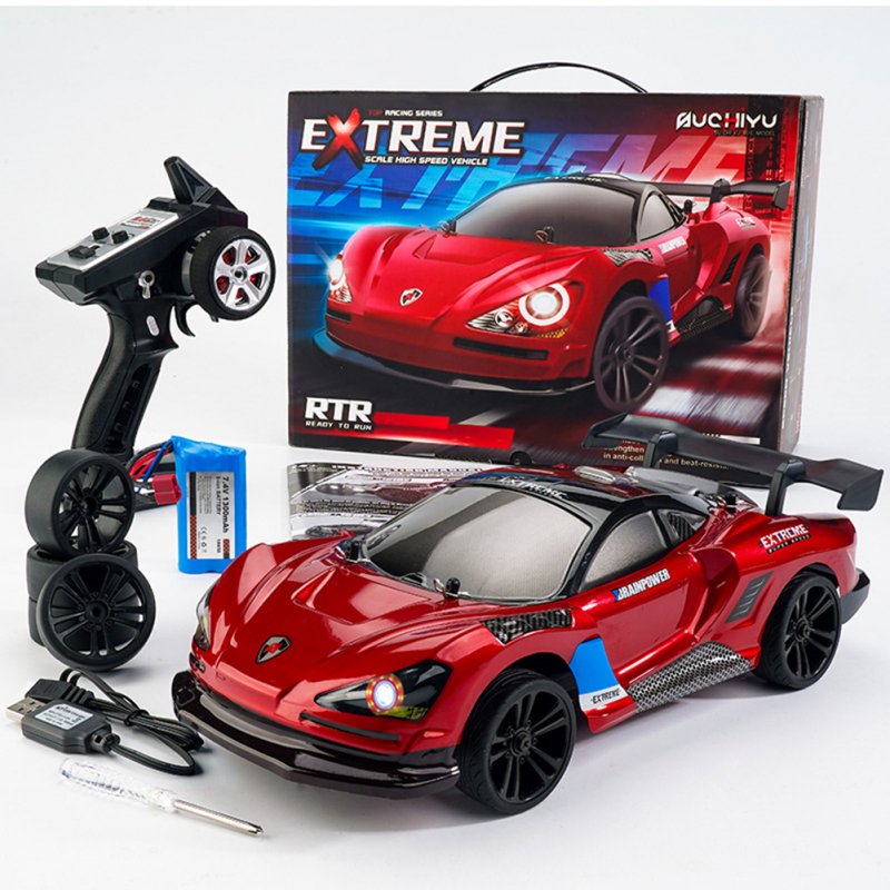 1:16 Rc Car High Speed 35km/h 4wd Drift Racing Car 2.4g Remote Control Truck Vehicle Toys for Kids 16301 Red