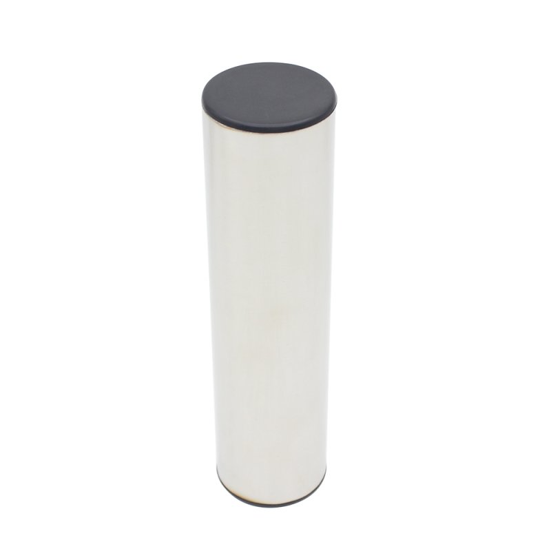 Professional Stainless Steel Cylinder Sand Shaker Rhythm Musical Instruments Metal Hand Percussion  