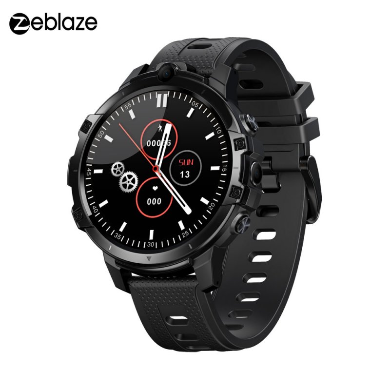 Original ZEBLAZE THOR 6 Octa Core 4GB+64GB Android10 OS 4G Global smart watch android smartwatch black