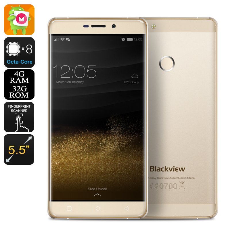 Blackview R7 Smartphone (Gold)