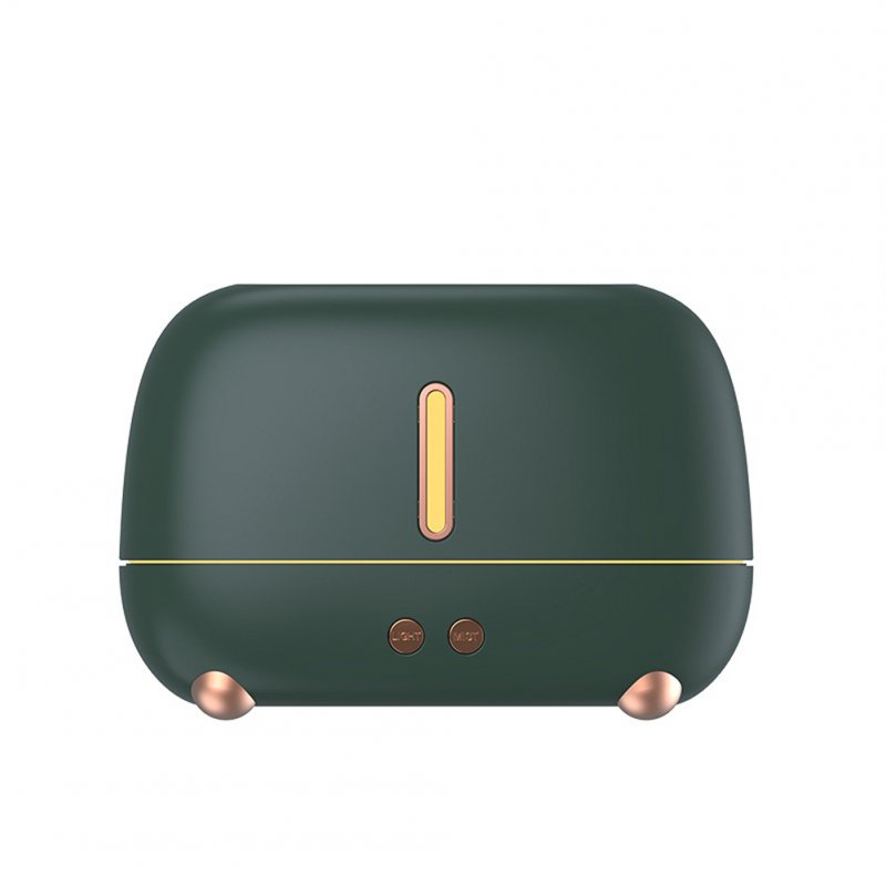 Flame Aroma Diffuser, Flame Humidifier USB Charging Square Aromatherapy Diffuser