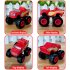 Flame Machine Car Toys Children Funny Big Foot Off road Vehicle Toys for Birthday Christmas Blue