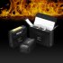 Flame Retardant Material Battery Explosion proof Bag High Temperature Resistance Compatible For Dji Mavic 3 black medium 2 piece