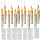 Flameless Candles Led Candles With Remote Control Pack Of 12 Battery Operated Candles