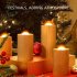 Flameless Candles Lights  Battery Operated LED Pillar Candles Flickering Light  TYPE C Charging Electric Candles Bedside Night Light  For Christmas Winter Home 