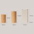 Flameless Candles Lights  Battery Operated LED Pillar Candles Flickering Light  TYPE C Charging Electric Candles Bedside Night Light  For Christmas Winter Home 