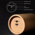 Flameless Candles Lights  Battery Operated LED Pillar Candles Flickering Light  TYPE C Charging Electric Candles Bedside Night Light  For Christmas Winter Home 