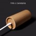 Flameless Candles Lights  Battery Operated LED Pillar Candles Flickering Light  TYPE C Charging Electric Candles Bedside Night Light  For Christmas Winter Home 