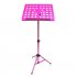 Flanger FL 05R Aluminum Alloy Foldable Sheet Music Tripod Stand Holder with Carrying Bag for Violin Piano Guitar  white