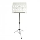 Flanger FL-05R Aluminum Alloy Foldable Sheet Music Tripod Stand Holder with Carrying Bag for Violin Piano Guitar  white