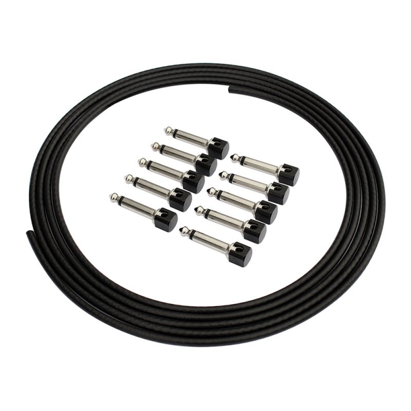 Flanger FLG-005 Guitar Pedals Accessories DIY Solderless Instrument Cable Kit Welding Free Suit for Guitar Accessories