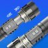 Flashlight High Lumens Rechargeable 1300 Lumens Flashlight Portable Tactical Flashlights For Camping Hiking Outdoor F430 flashlight  w t battery 