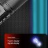 Flashlight High Lumens Rechargeable 1300 Lumens Flashlight Portable Tactical Flashlights For Camping Hiking Outdoor F430 flashlight  w t battery 
