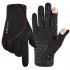Fleece Gloves Autumn Winter Warm Gloves Elastic Non slip Gloves With Exposed Two Fingers Two finger light gray One size
