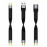 Flexible  Data  Charging  Cable Type c Male to male   Usb Male To Type c Male   Usb Female To Type c Male Short line High speed 10g Fast Charging USB male to ty