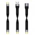 Flexible  Data  Charging  Cable Type c Male to male   Usb Male To Type c Male   Usb Female To Type c Male Short line High speed 10g Fast Charging Type c male to